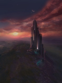 Города будущего обои