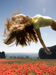 На ветру обои