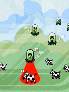 Пришельцы воруют коров обои