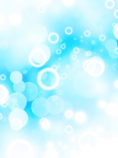 Белые круги и блики обои