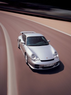 Порше на треке обои