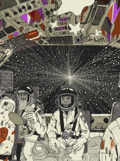 Упоротые космонавты обои