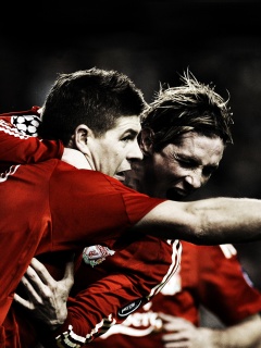 Радость от забитого гола обои