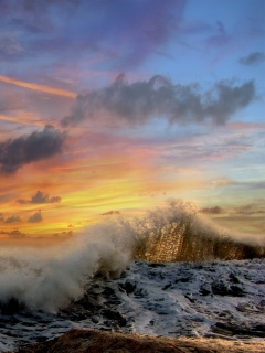 Бушующее море обои