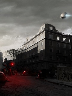 Инопланетяне в трущобах обои