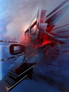 Технологичная абстракция обои