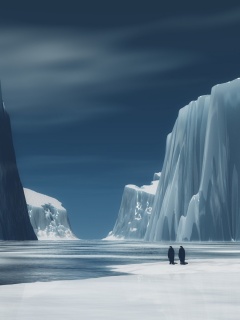 Ледяные горы обои