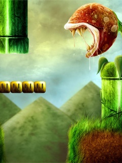 Новый марио обои