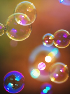 Мыльные пузыри обои