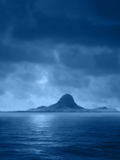 Ночной остров обои