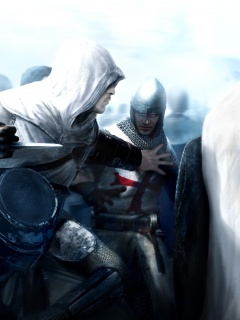 Ассасин убивает томплиера обои