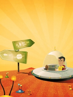 Космическое путешествие обои