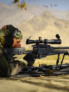 Стрелок в засаде обои