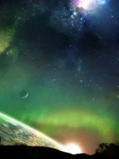 Северное сияние обои