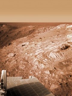 Снимок с марсохода обои