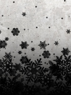 Черный снег обои