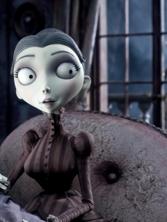 Мертвая невеста вышивает обои