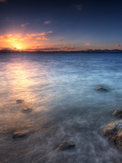 Белое озеро обои