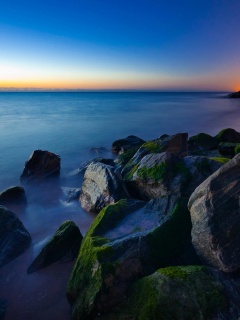 Камни на берегу обои