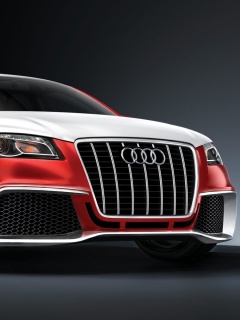 Красный Ауди обои