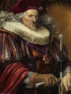 Портрет вампира обои