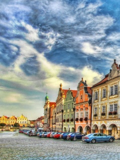 Домики в Чехии обои