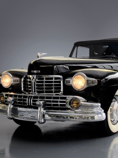 Черный ретро авто обои