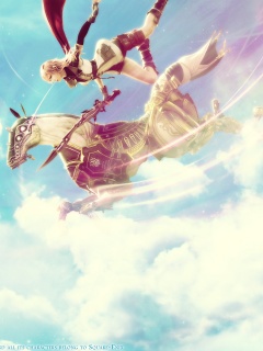 Девушка из Final Fantasy XIII обои