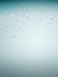 Капли на светлом фоне обои