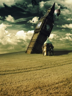 Лондон через тысячи лет обои