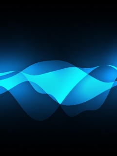 Синии волны обои