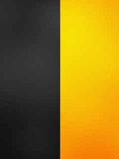 Черное и оранжевое обои