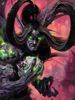Иллидан из WoW BC обои