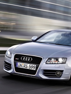 Ауди на скорости обои