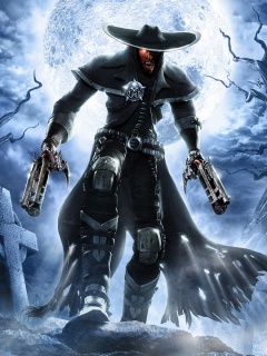 Мертвец с пистолетами обои