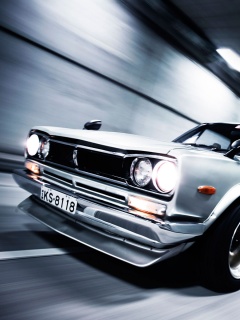 Авто в тоннеле обои