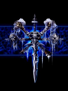 Логотип WarCraft Frothen Throne обои