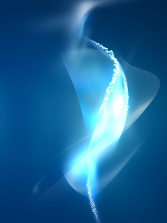 Светящаяся вертикальная волна обои