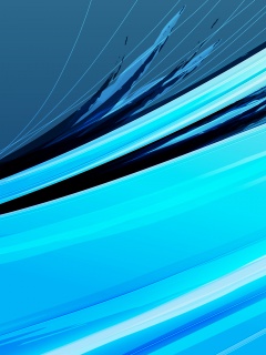 Синие и голубые линии обои