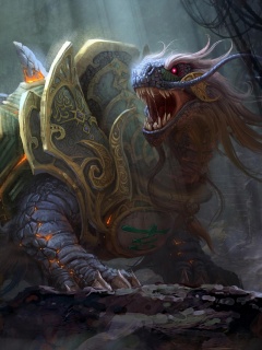 Драон-черепаха обои