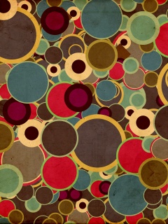 Цветные круги обои