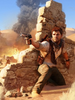 Бой в пустыне обои