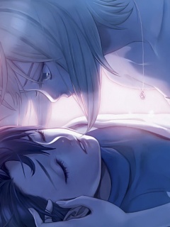 За секунду до поцелуя обои