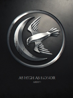 Металлический герб дома Аррен обои