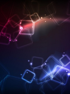 Светящаяся геометрия обои