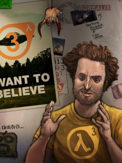 Half Life 3 - I want to believe обои