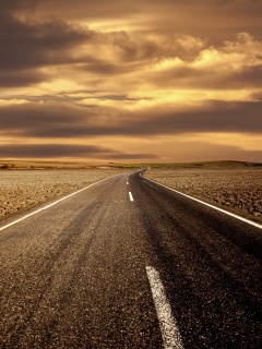 Дорого к горизонту обои