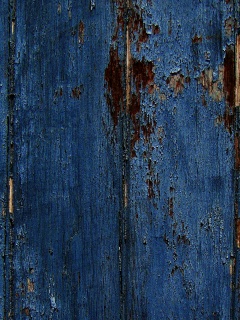 Облупившаяся синяя краска обои