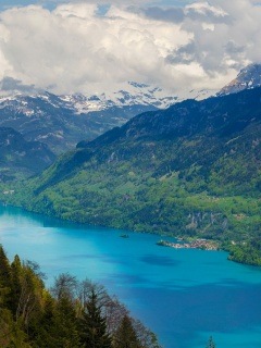 Горная река обои