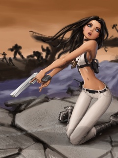 Рисованный суперагент обои